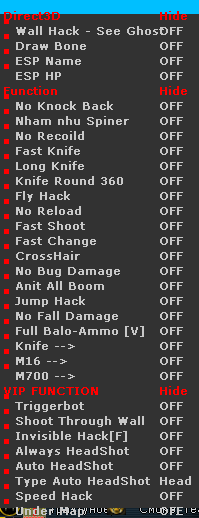 Fap CF MODZ для CrossFire фрост читы