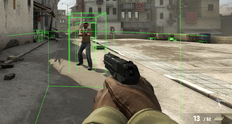 Беспаливный чит WH + ESP для CS:GO