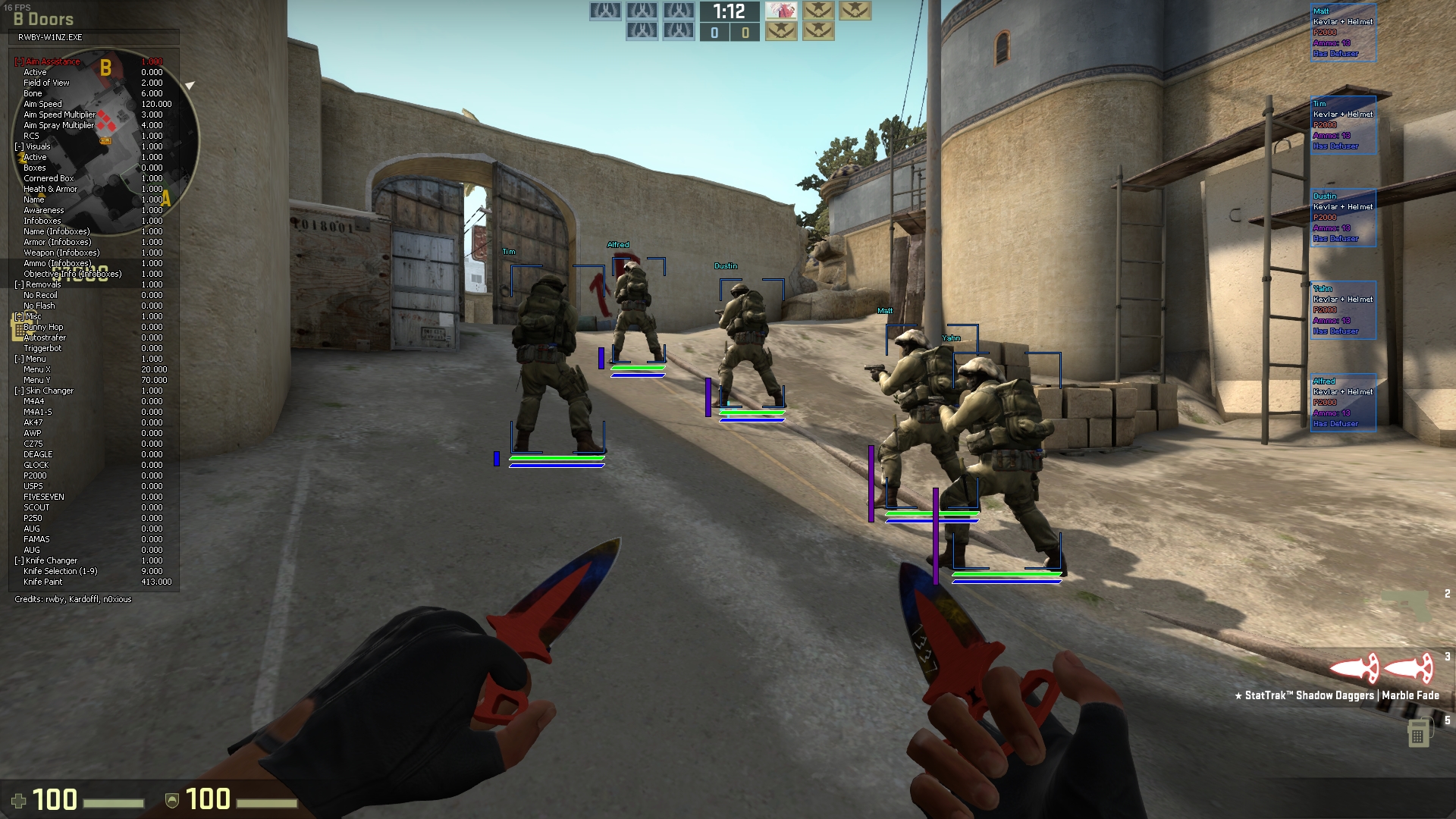 Rwby-W1nz.exe Multi-Hack [Skin][Knife & More]