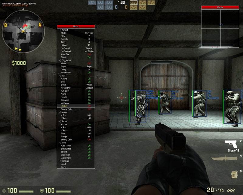 Neon Hack v0.5.4 Beta Neon Hack v0.5.4 Beta